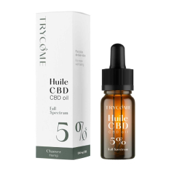 Full spectrum Trycome 10ml, achat Huile CBD 5% bio suisse