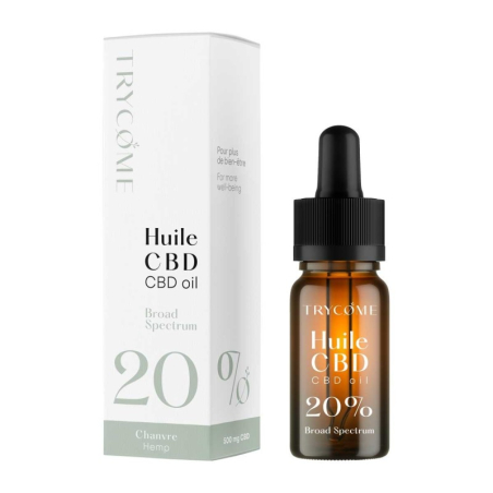 Broad spectrum Trycome, buy Swiss organic CBD oil